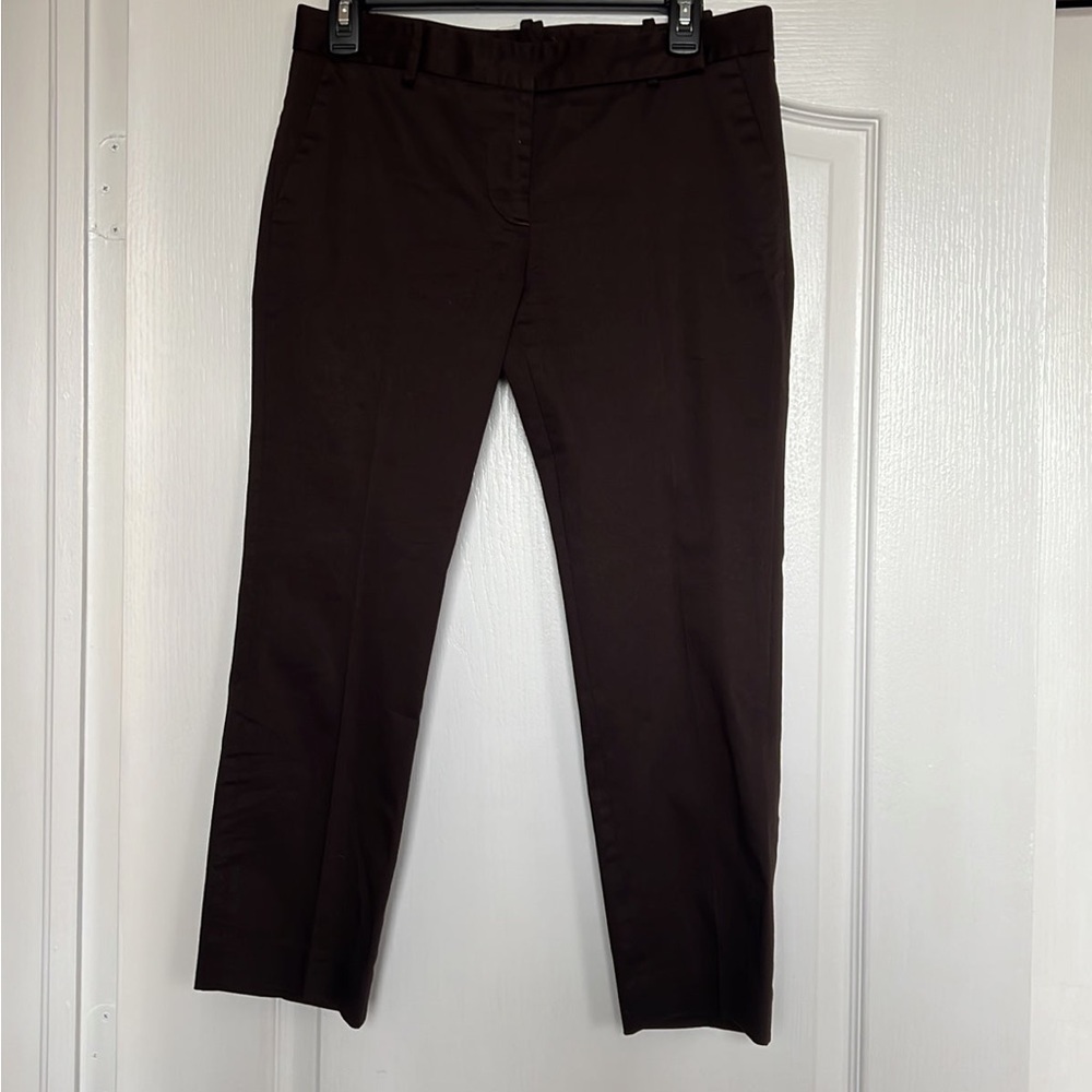 ZARA BASIC brown pants size 2